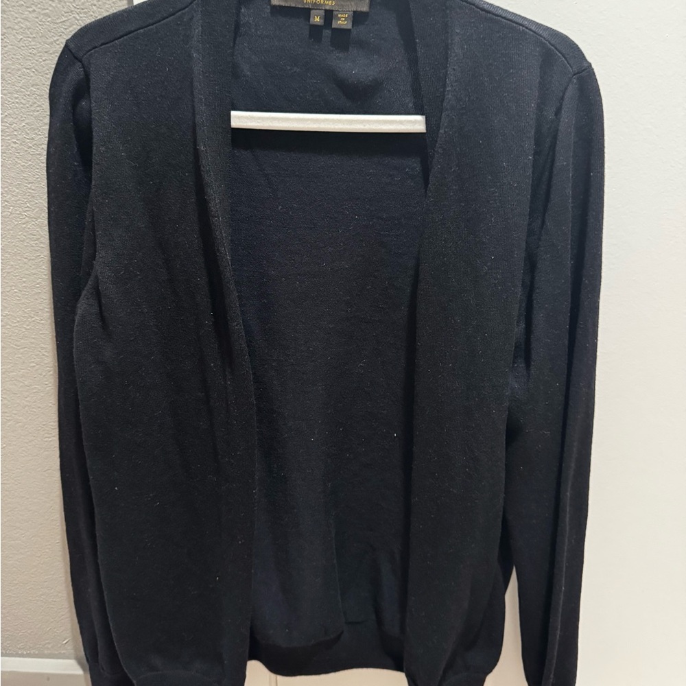 Black Louis Vuitton cardigan